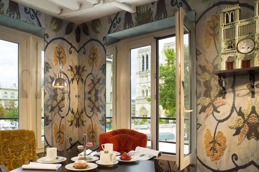 Hotel Le Notre Dame Saint Michel Parijs Restaurant foto